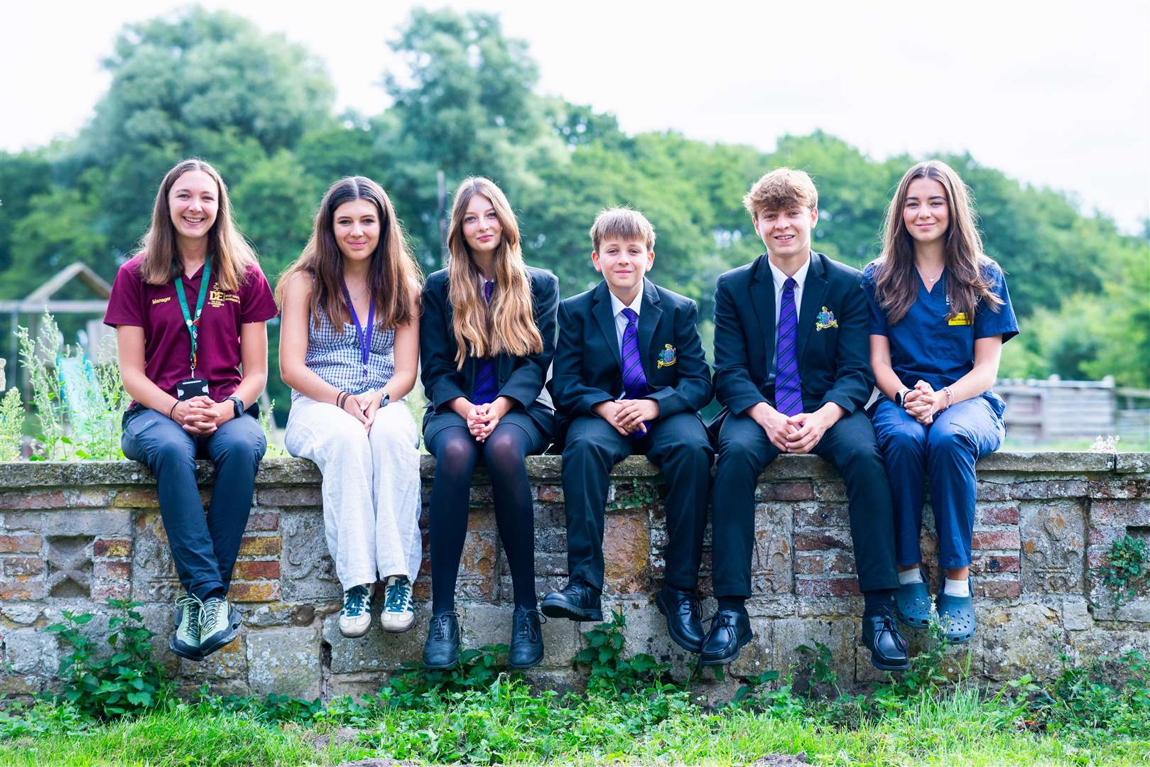 The school has described the youngsters as 'wonderful'