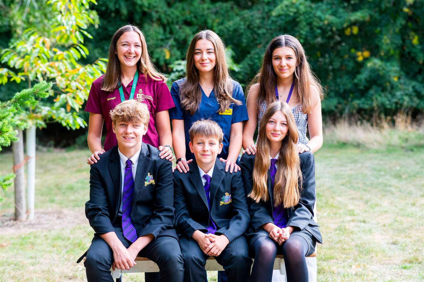 Six siblings from the Mckenzie family have attended Springwood. Picture: Ian Burt/Barking Dog Media