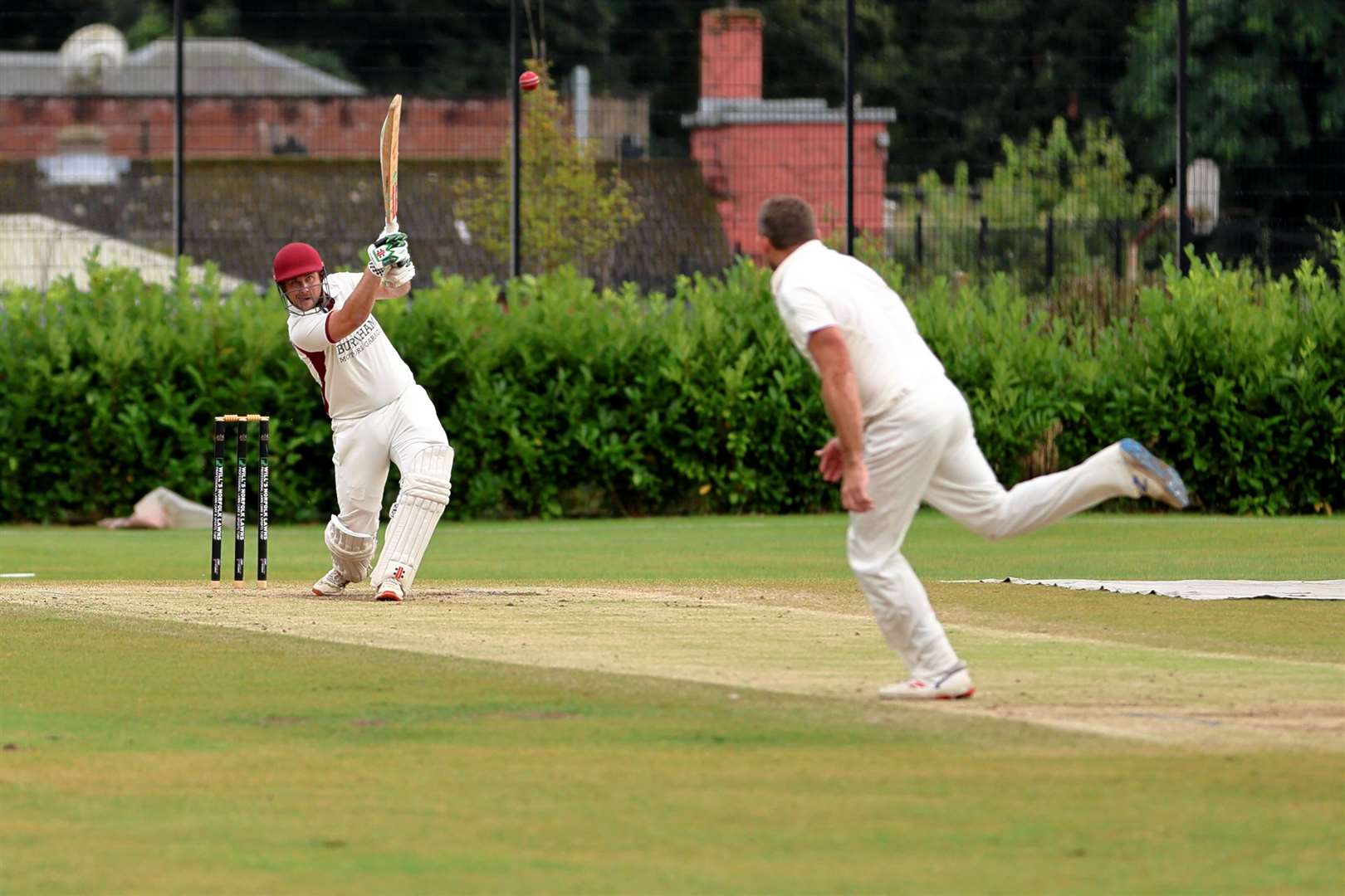 Fakenham's Steve Gray batting. Picture: Ronnie Heyhoe