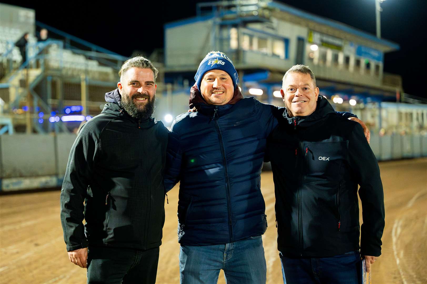 Pride of the East podcast hosts (from left) Nathan Bunting, Chris Abbs and Andrew Howell. Picture: Ian Burt