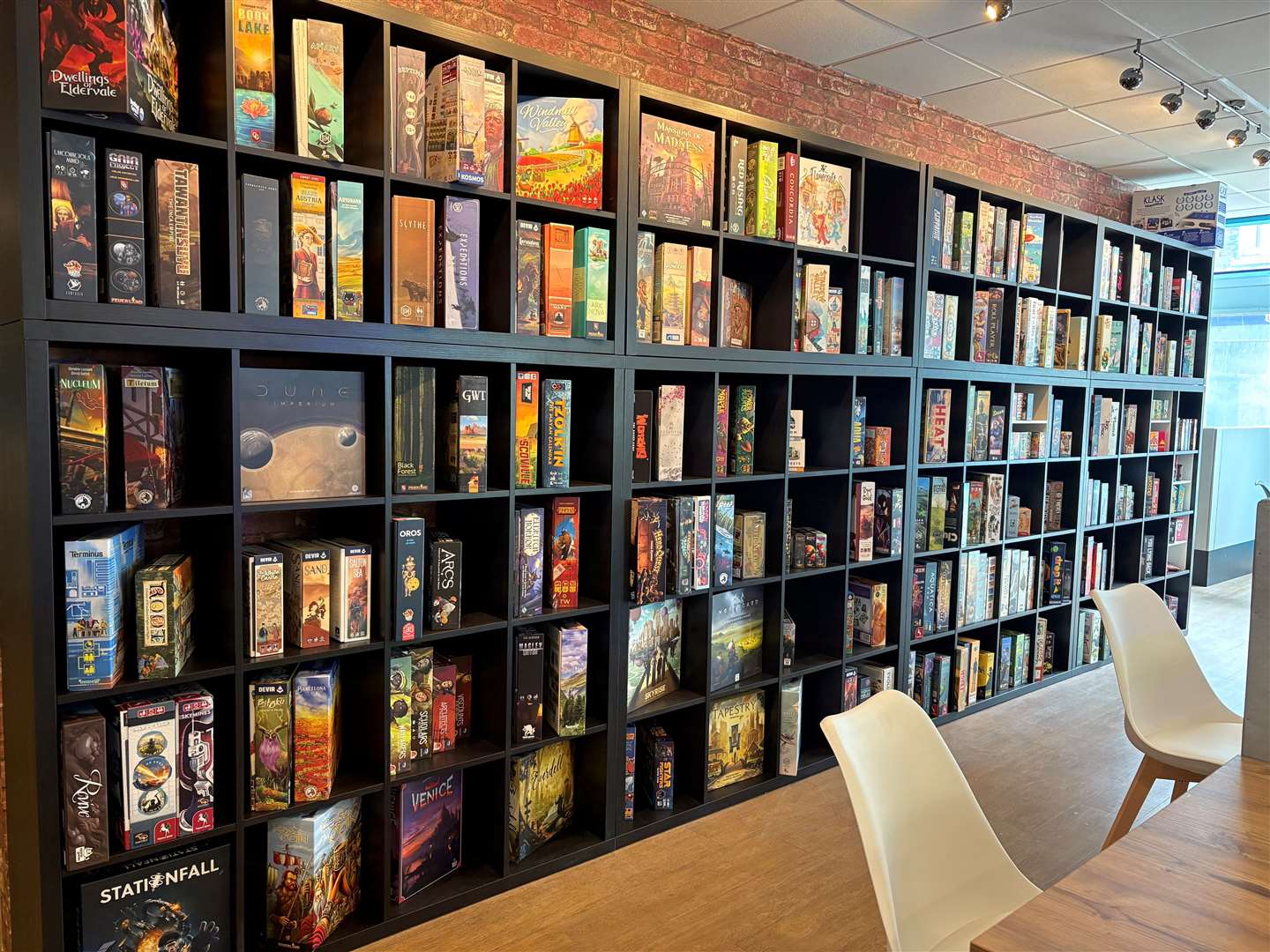 There are more than 500 board games to choose from