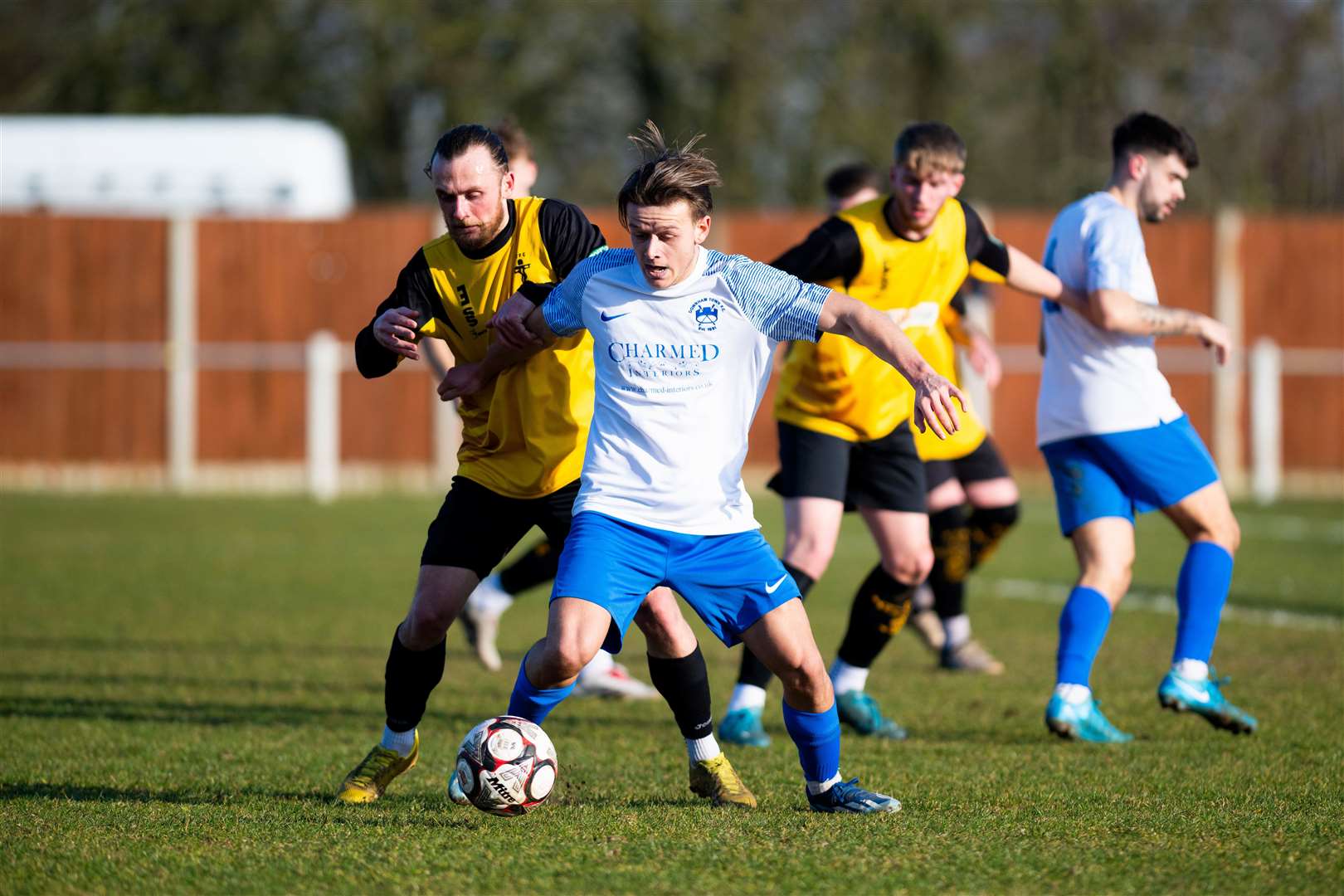 Charlie Royle scored his third goal in two games for Downham Town at the weekend