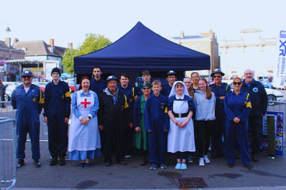The Bridge for Heroes hosted the official opening of the air raid shelters