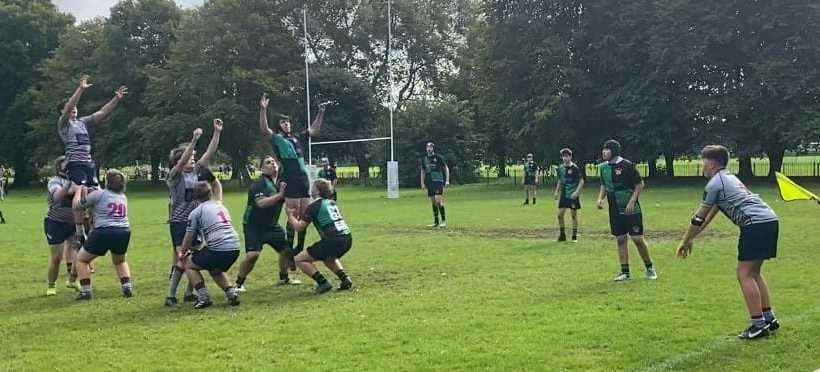 West Norfolk under-16s in action against Beccles