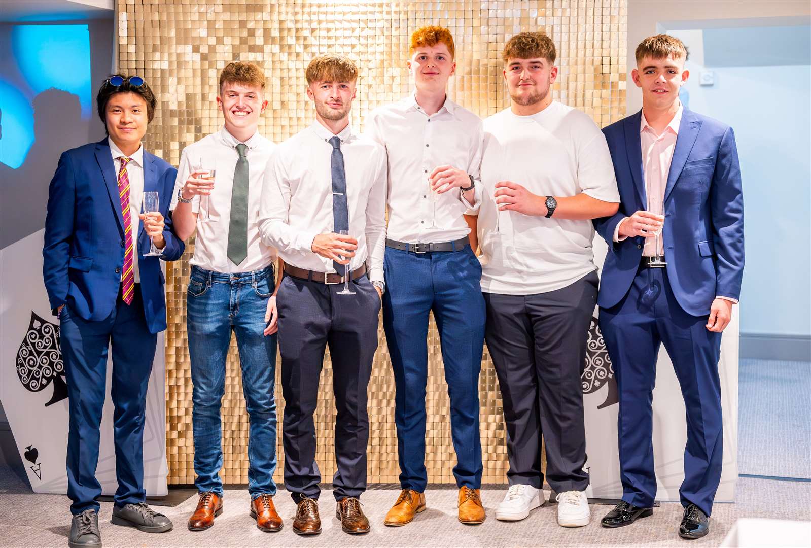 Students coming together to celebrate end of Year 13 at prom
