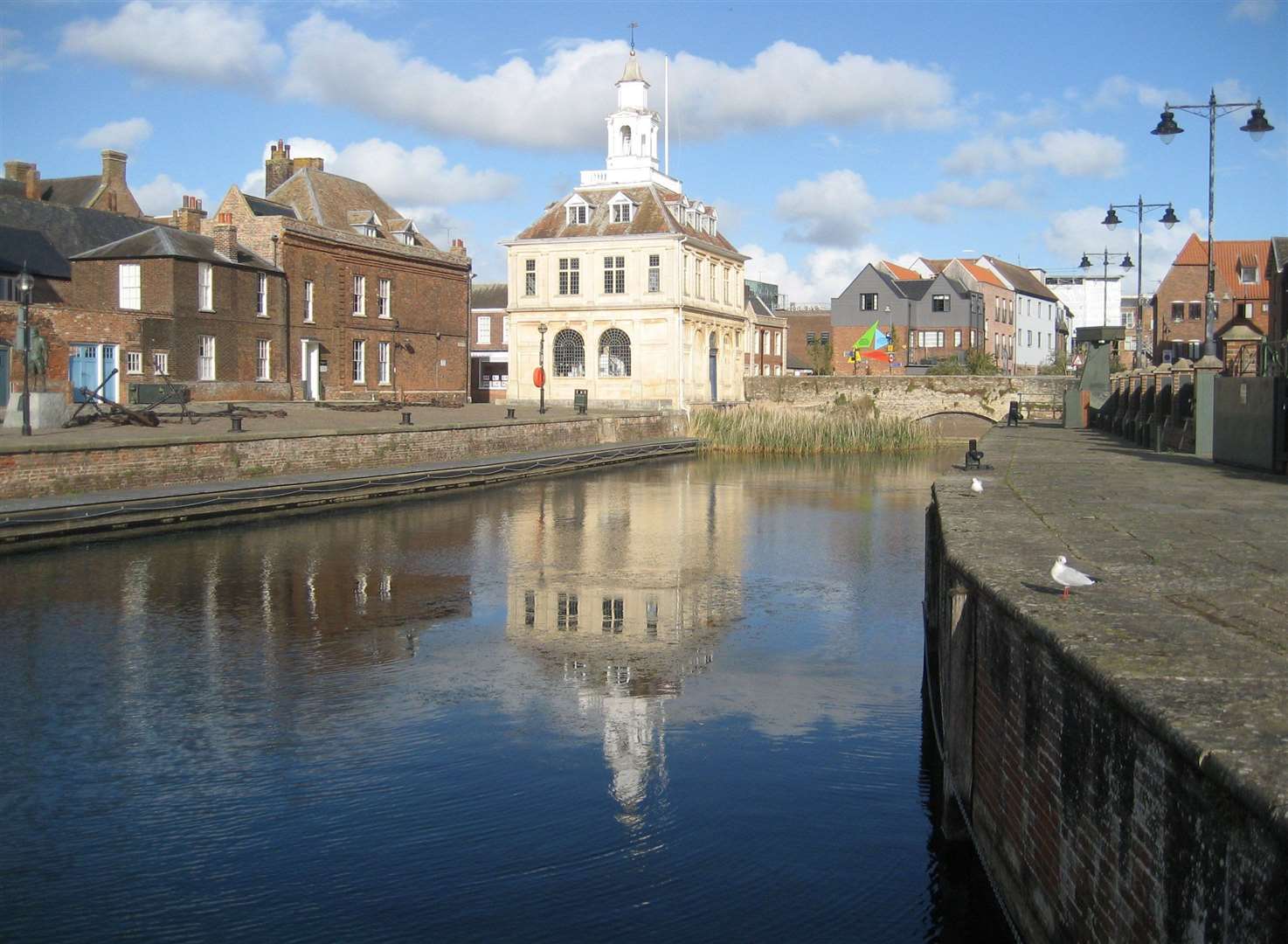 Lynn reader Alistair Milner took this lovely picture of the Custom House in Lynn, viewed from The Purfleet