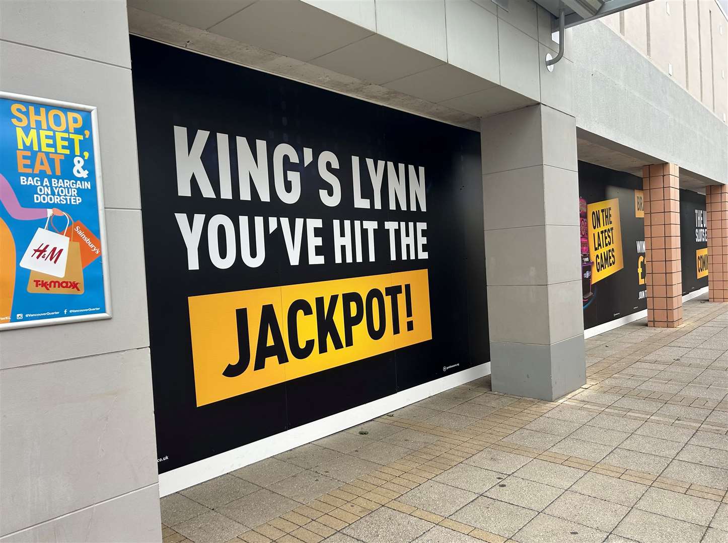 'You've hit the jackpot!': The new Admiral Casino in Lynn looks set to open soon. Picture: Kris Johnston