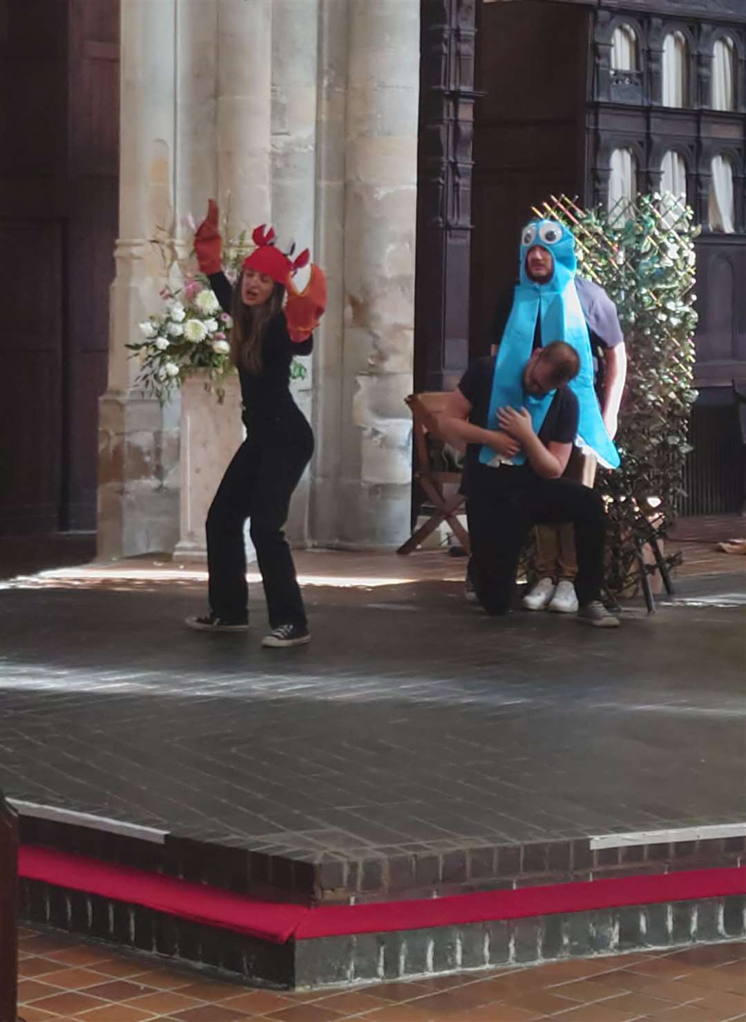 A fun performance celebrates the life of Robert Armin. Picture: West Norfolk Council