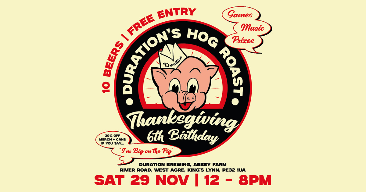 Duration Brewing's 6th Birthday Thanksgiving Party