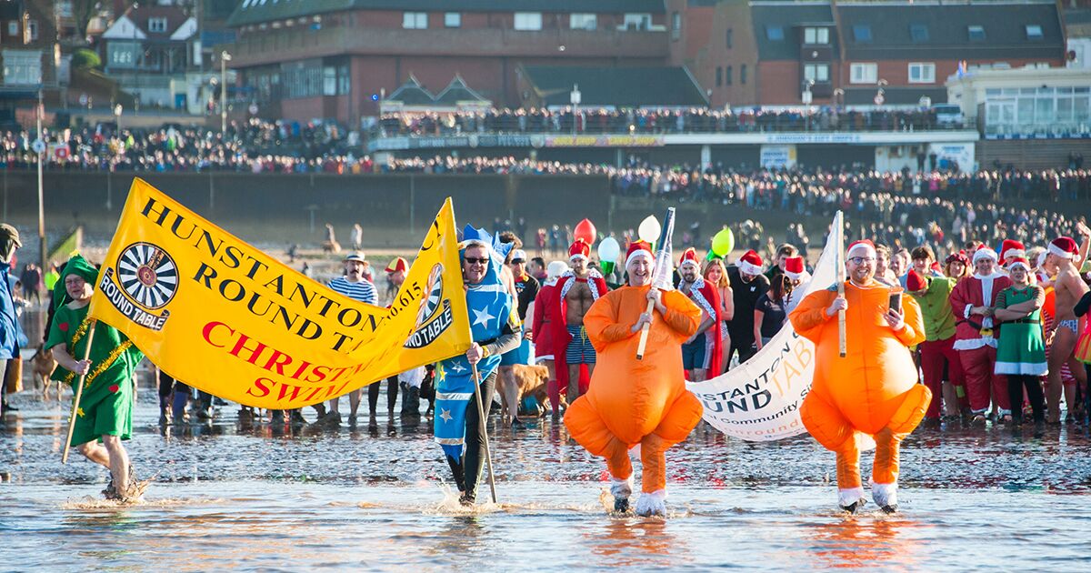 Hunstanton Christmas Day Swim