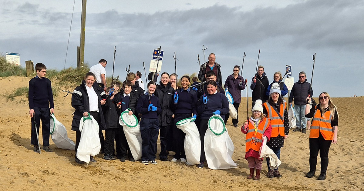 Heacham Beach Clean
